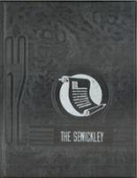 Sewickley High School 1962 yearbook cover photo