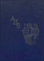Ashland High School 1970 yearbook cover photo