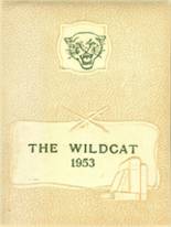 Boise City High School 1953 yearbook cover photo