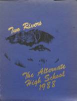 Two Rivers Alternative High School 1988 yearbook cover photo
