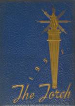 East Spencer High School 1951 yearbook cover photo