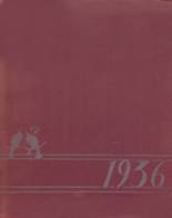 Irvington-Frank H. Morrell High School 1936 yearbook cover photo