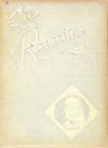 Most Holy Rosary High School 1957 yearbook cover photo