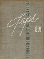 St. John's College High School 1954 yearbook cover photo