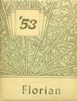 Flora High School 1953 yearbook cover photo