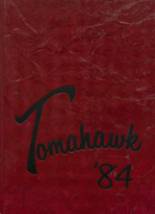 Comanche High School 1984 yearbook cover photo