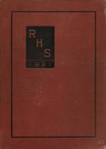 1921 Rockford High School Yearbook from Rockford, Illinois cover image