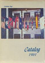 Lake Charles High School 1961 yearbook cover photo