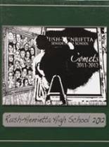 Rush Henrietta High School 2012 yearbook cover photo