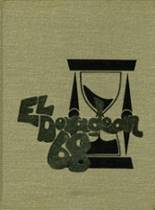 El Dorado High School 1968 yearbook cover photo