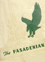 Pasadena High School 1948 yearbook cover photo