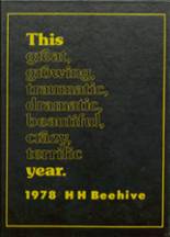 Herreid High School 1978 yearbook cover photo