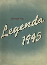 Arthur Hill High School 1945 yearbook cover photo