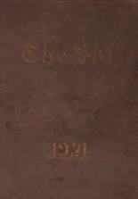 Westby High School 1921 yearbook cover photo