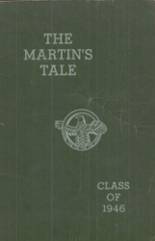 Martensdale-St.Mary's High School 1946 yearbook cover photo