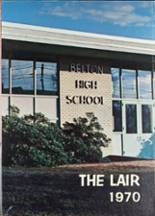 Belton High School 1970 yearbook cover photo