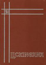 Licking County Joint Vocational High School 1951 yearbook cover photo