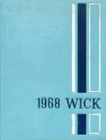 Wickliffe High School 1968 yearbook cover photo