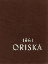 Oriskany High School 1961 yearbook cover photo