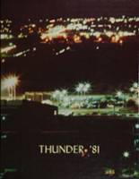 Thunderbird High School 1981 yearbook cover photo