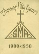 St. Mary's Academy 1950 yearbook cover photo