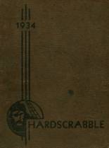 Streator Township High School 1934 yearbook cover photo