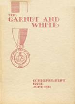West Chester High School 1931 yearbook cover photo