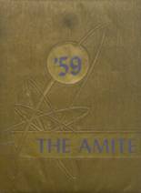 Amite High School 1959 yearbook cover photo