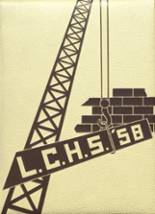 Lincoln Community High School 1958 yearbook cover photo