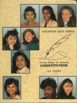 Inglewood High School 1988 yearbook cover photo