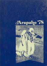 Arapaho High School 1978 yearbook cover photo