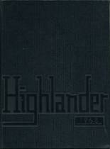 Highland High School 1968 yearbook cover photo