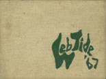 Webutuck High School 1967 yearbook cover photo