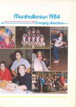 Marshall High School 1984 yearbook cover photo