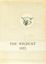 Collyer High School 1953 yearbook cover photo