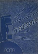 Metter High School 1953 yearbook cover photo