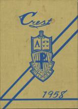 St. John's High School 1958 yearbook cover photo