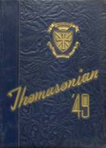 St. Thomas High School 1949 yearbook cover photo