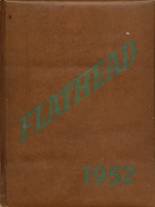 Flathead High School 1952 yearbook cover photo