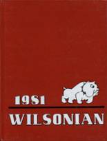 Wilson High School 1981 yearbook cover photo