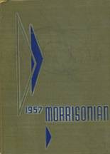 Mt. Morris High School 1957 yearbook cover photo