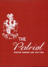 Patrick Henry High School 1962 yearbook cover photo