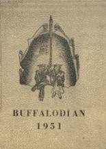 New Buffalo High School 1951 yearbook cover photo