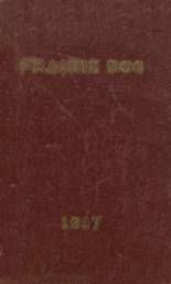 Prairie Du Chien High School 1917 yearbook cover photo