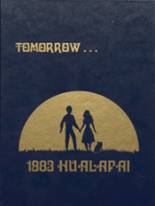 Kingman/Mohave County Union High School 1983 yearbook cover photo