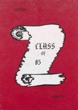 Kansas High School 1985 yearbook cover photo