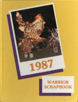 Anadarko High School 1987 yearbook cover photo