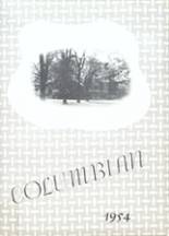 1954 Columbia City High School Yearbook from Columbia city, Indiana cover image