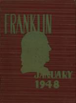 Benjamin Franklin High School 1948 yearbook cover photo