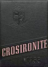 Crosby-Ironton High School 1955 yearbook cover photo